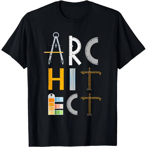 Architect Gifts Architecture Students T Shirts Men Women Cot