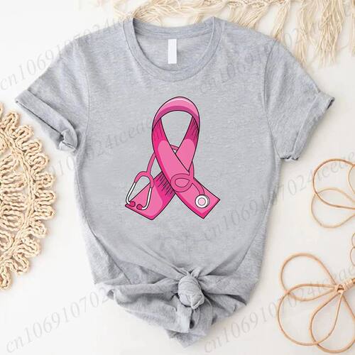 Breast Cancer Doctor Print Tshirt Women Breast Cancer Warrio