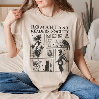Romantasy Light Academia Shirt Fairy Grunge Tshirt Romantasy