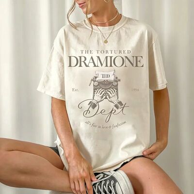 The Tortured Dramione Dept Est 1998 Vintage Typewriter Graph