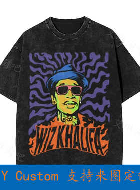 Wiz Khalifa Under The Influence Tour Vintage Oversized T-Shi