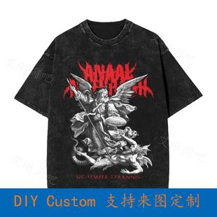 Anaal Nathrakh The Whole Of Law Metal Band T_Vintage Oversiz