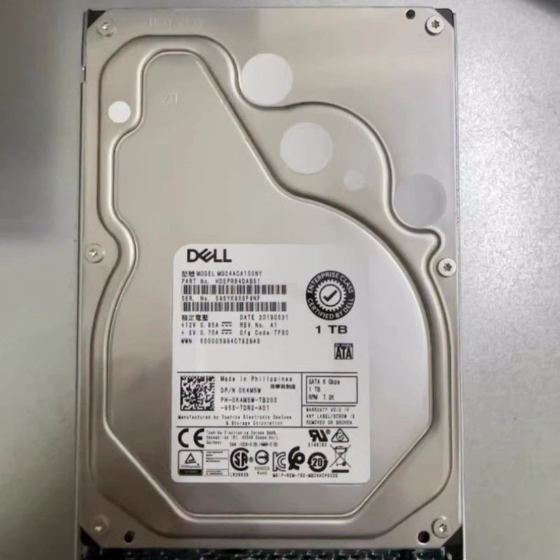 DELL MG04ACA100NY 0K4M5W 服务器硬盘 1TB 1T SATA 3.5寸 7.2K