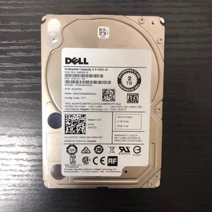 DELL 1FM101-136 ST2000NX0253硬盘 0V07TD 2T SATA 7.2K 6GB 2TB