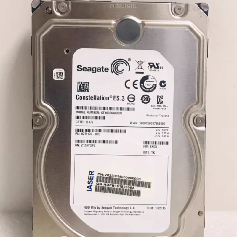 浪潮AS500N/H/G/E AS510N AS520N AS5300存储硬盘4T/4TB SATA 3.5