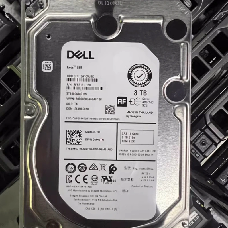 全新DELL/戴尔8TB8TSAS12G0