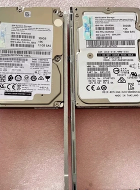 IBM Storwize V7000 Gen2存储硬盘 00AR324 00AR388 300G 15K SAS