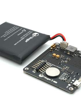 PiSugar3plus树莓派电源模块3B4BUPS锂电池电源