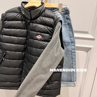 【排骨】亲子款90%白鸭绒儿童羽绒马甲男童女童学生内胆外穿背心