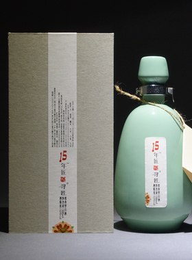 2017年产浓香纯粮固态52度寻匠15年匠可定制订制贴牌OEM加工白酒