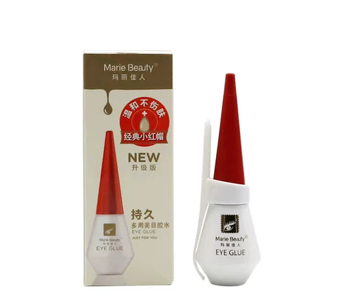 Водостойкий гипоаллергенный клей для многоразового использования для создания двойных век, накладные ресницы без запаха, супер липкие