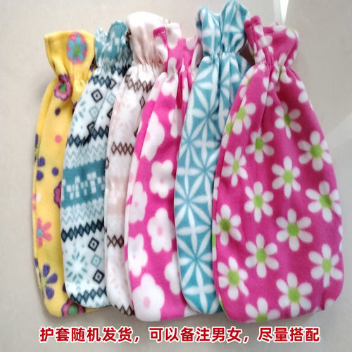 永字彩色橡胶防烫绒布套