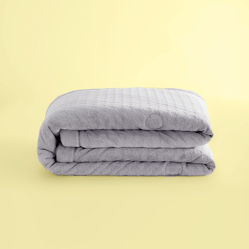 抗静电加厚毛毯被子三层夹棉被毯冬季盖毯可机洗送礼绒毯双层毯子