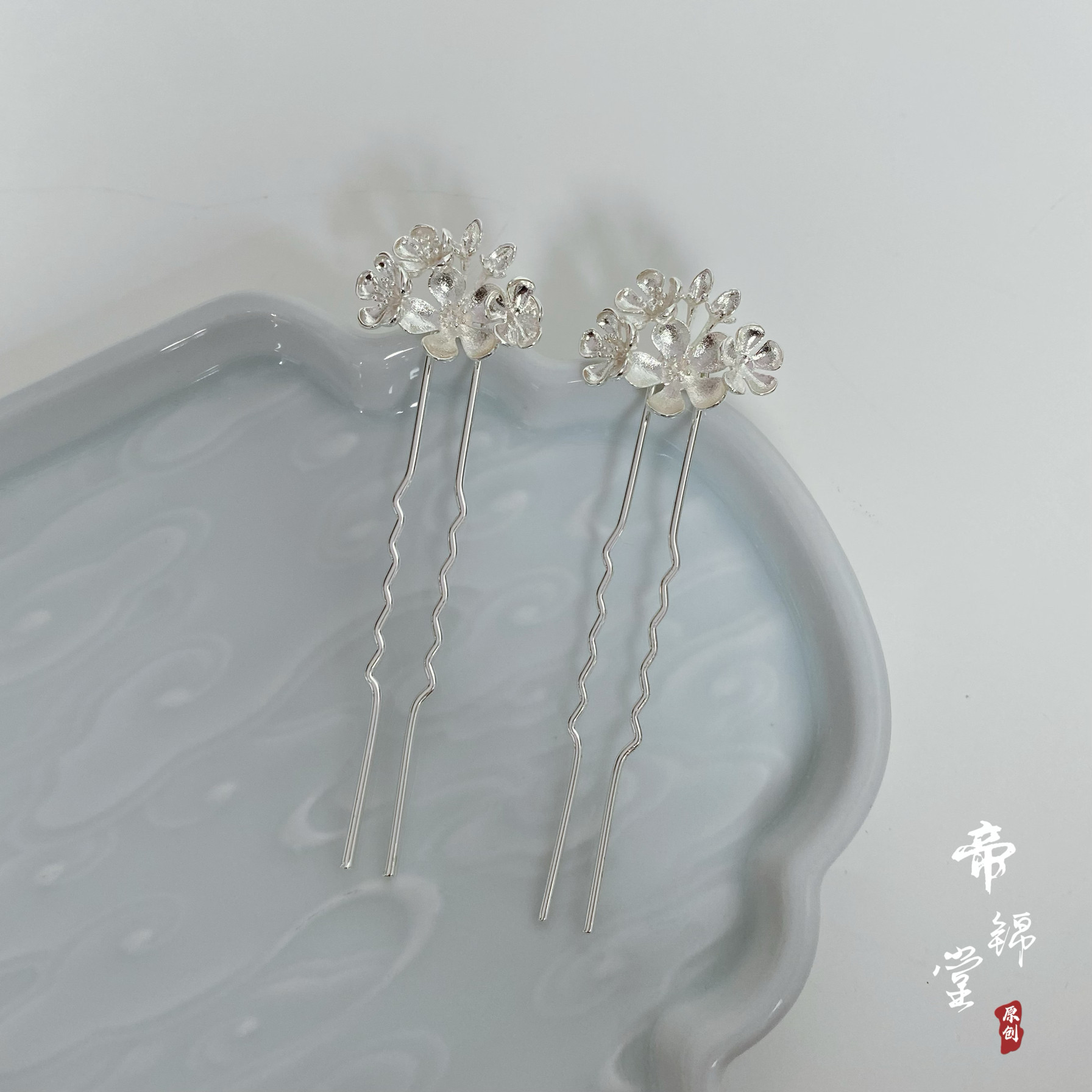 发钗镀金古风保色品质