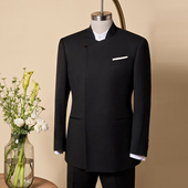 覆盖全国上门定制服务海宪森品牌男装 礼服高级定制咨询预约 新中式