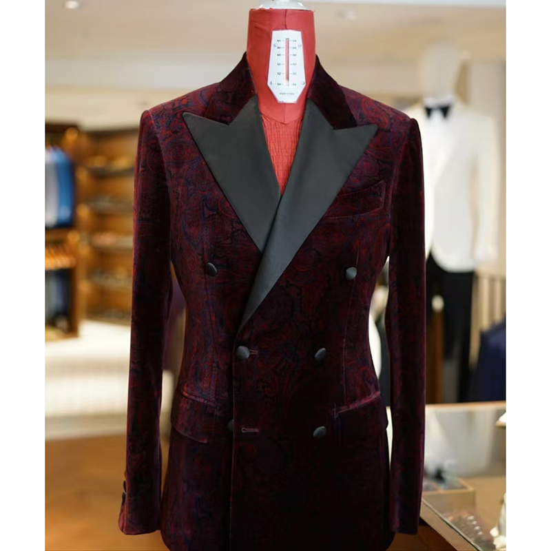 覆盖全国上门定制服务海宪森品牌男装新中式礼服高级定制咨询预约