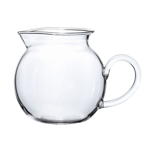 台湾宜龙经典款圆形圆型耐热玻璃茶海公道杯加厚家用高温爆款透明