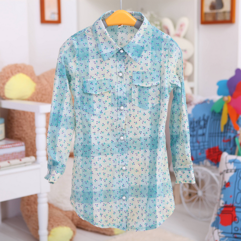 Chemise fille à manche longue - Ref 2088915 Image 4