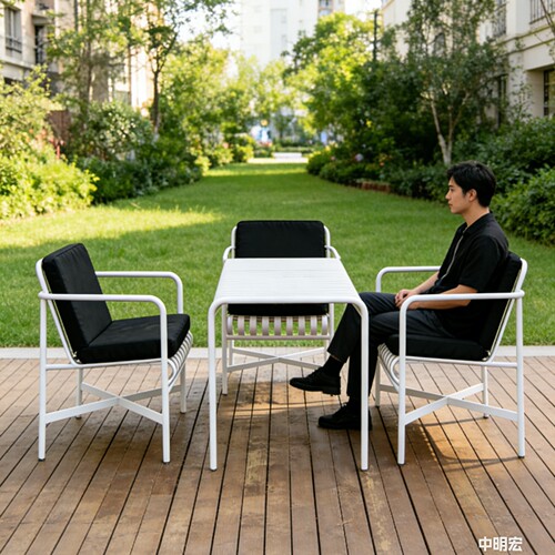 中明宏北欧户外沙发套装