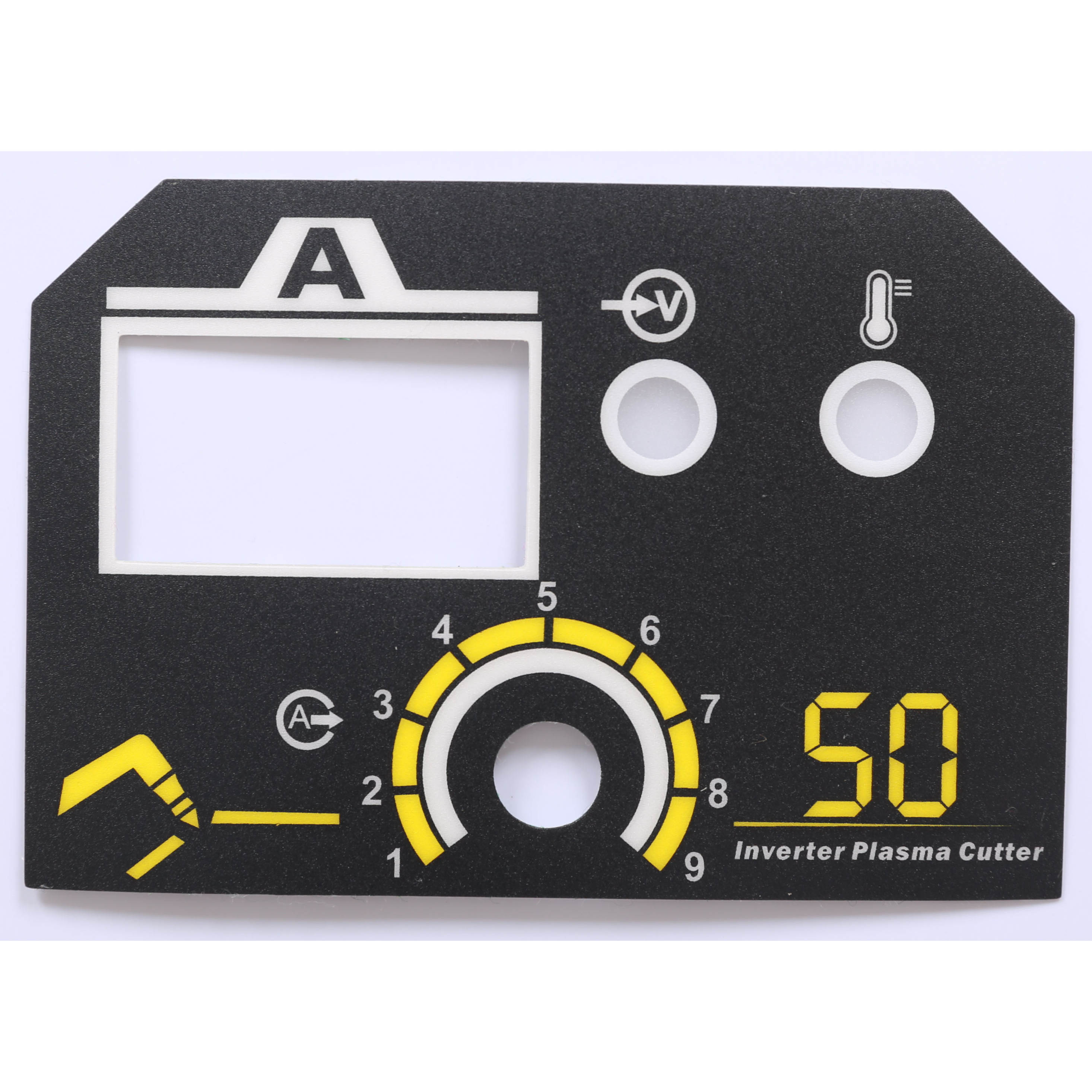 pc面贴定制PVC面板铭牌按