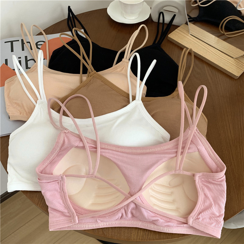 High school girls' bra small sling vest