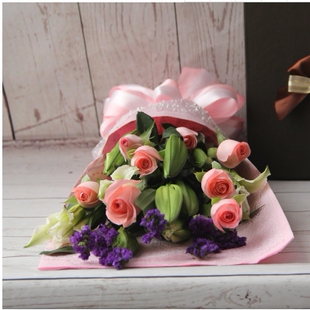 金华婺城区五一路中村汽车东站古子城汽车南站鲜花店蛋糕速递玫瑰