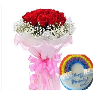 济南槐荫区段店北路张庄路匡山街母亲节鲜花店配送情人节玫瑰