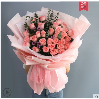 三明梅列区轻纺工业学校东乾路万达广场鲜花店母亲节速递玫瑰花束