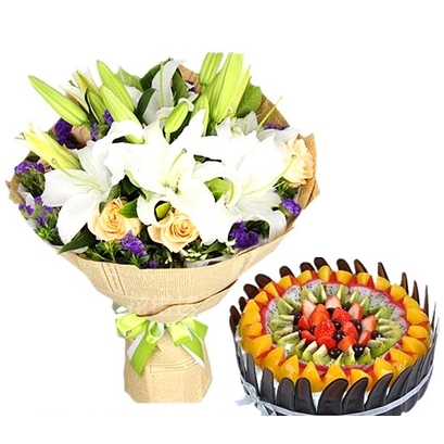 涞源县南马庄北石佛乡金家井乡留家庄乡母亲节鲜花店配送生日蛋糕