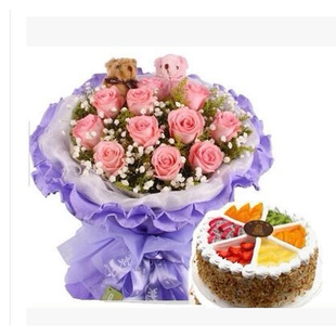 泰安泰山区岱庙财源泰前上高街母亲节鲜花店配送情人节玫瑰