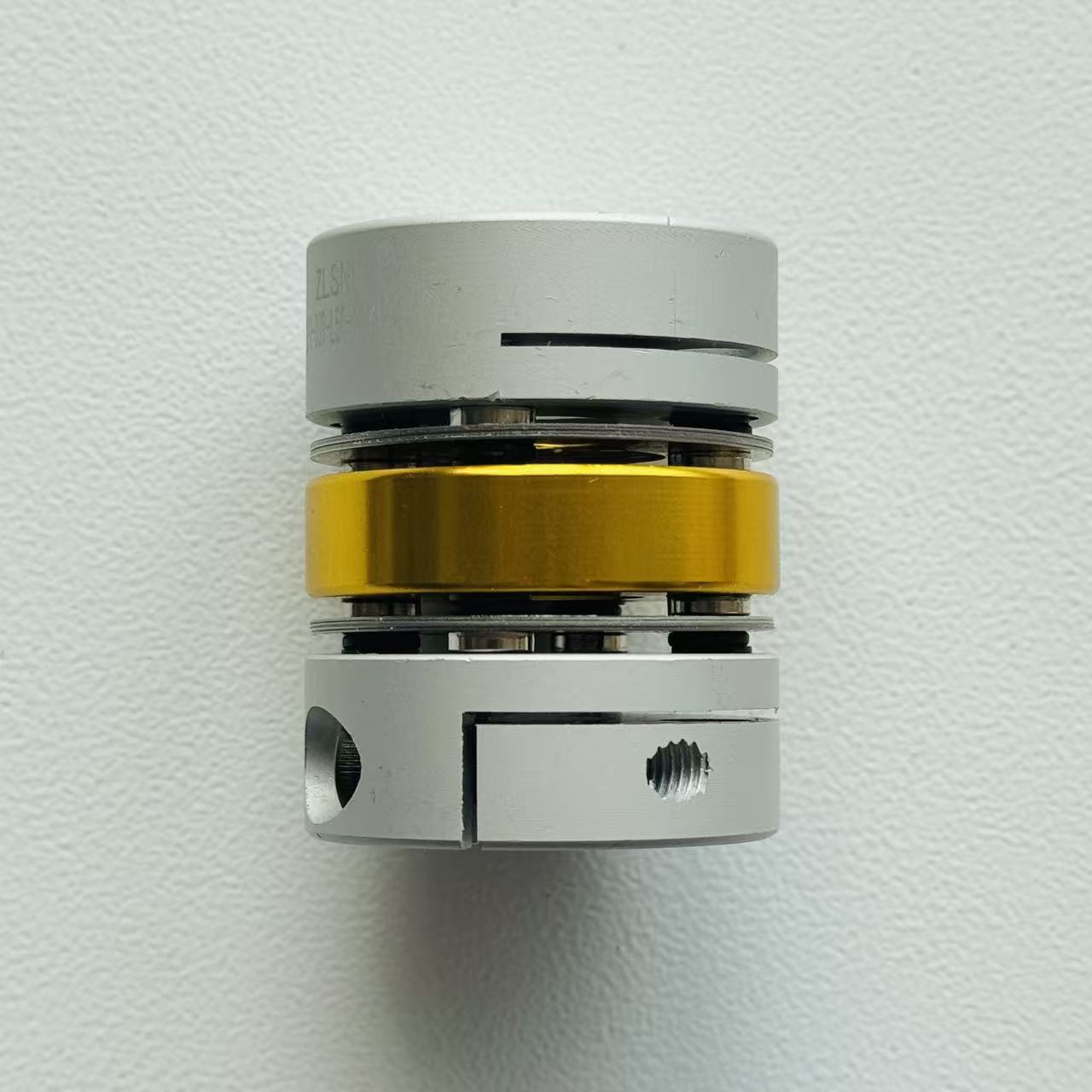 二氧化碳切割机激光机雕刻机配件双膜片联轴器内孔12mm传动杆图片