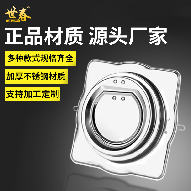 防火防烟不锈钢止逆阀厨房油烟机烟道管道全开口止回阀防串味防烟