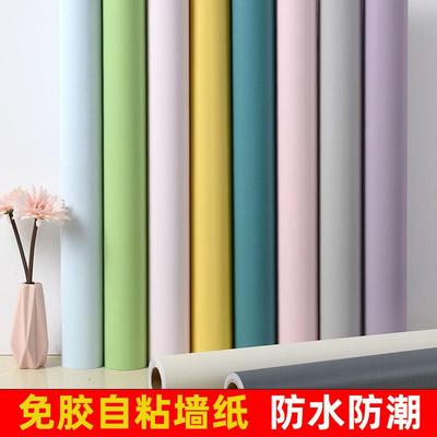 墙纸自粘卧室温馨防水防潮可擦洗家用背景墙面贴纸宿舍装饰墙壁纸