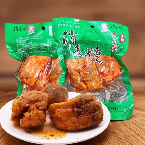 俏表嫂手撕麻辣大头菜重庆特色