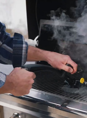 美国进口Scrubdaddy BBQ烧烤清洁刷 黑色