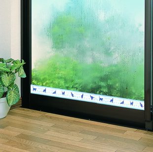 代购日本制seiei冬天窗户结露吸收胶带 吸收窗户流水 窗缝装饰贴