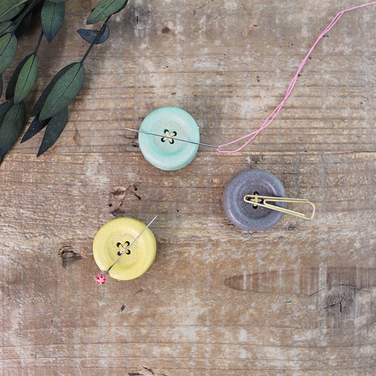 日本代购cohana纽扣形磁吸曲别针