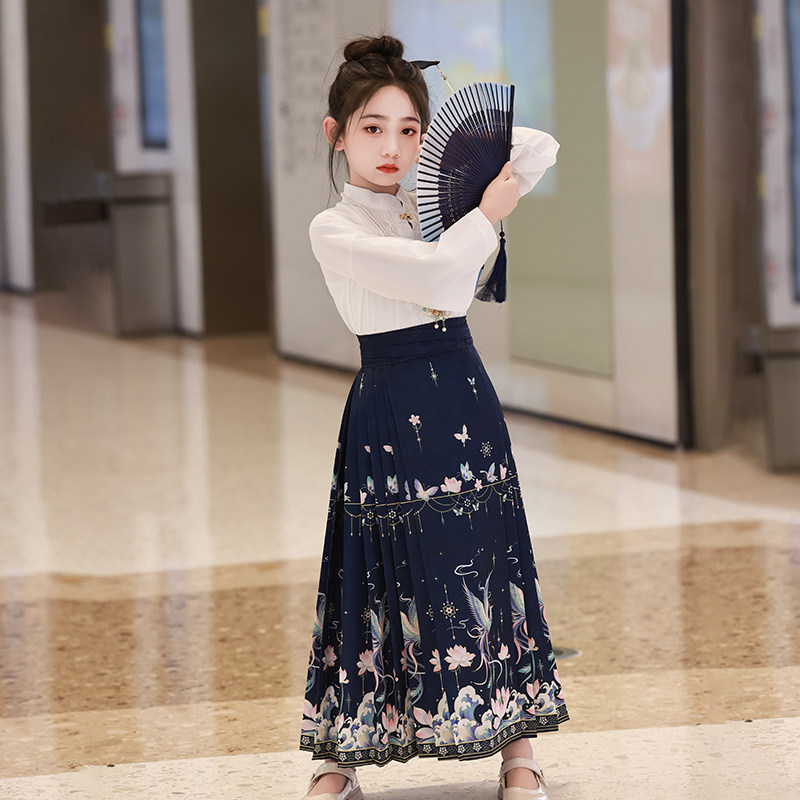 2026新款马面裙女童中国风古装