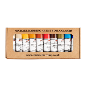 麦克哈丁油画颜料英国原装进口麦克哈丁MichaelHarding手工油画颜料艺术家级油画颜色40ml专业油画套装