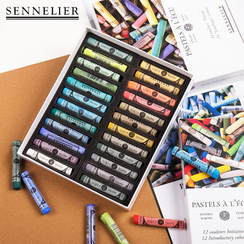 法国色粉棒申内利尔软质粉彩