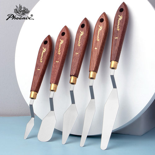 凤凰画材调色刀多功能画画工具