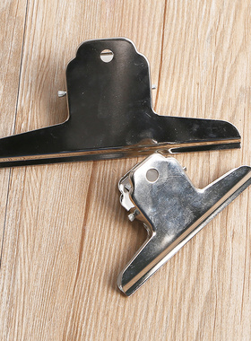 法比亚诺 山形铁票夹 宽145mm 画夹 画板夹 不锈钢夹子 1# 1个