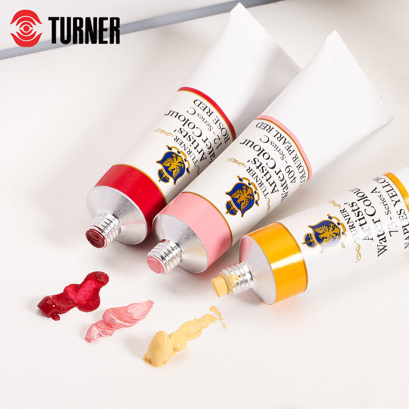 日本透纳turner水彩颜料艺术家级透明水彩 肉色 肤色 干扰色系管装
