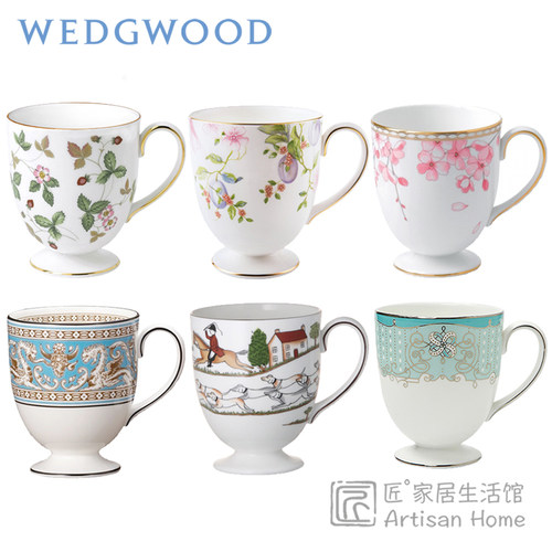 现货英国wedgwood骨瓷马克杯