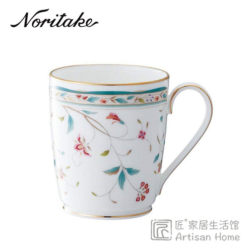 Noritake则武花更纱马克杯情侣杯