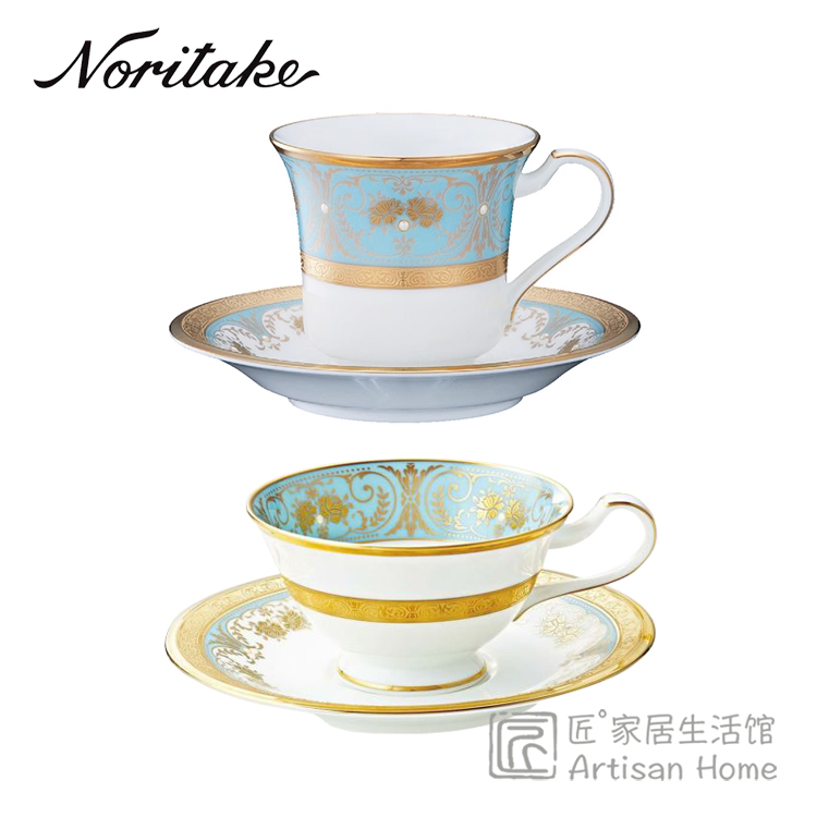 Noritake则武神灯茶杯咖啡杯高端