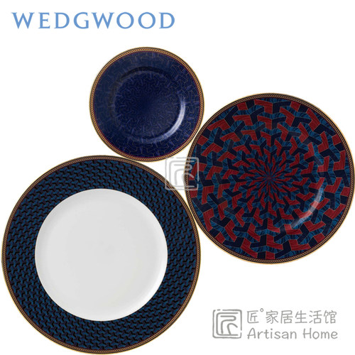 Wedgwood现货骨瓷27cm玮致点心盘