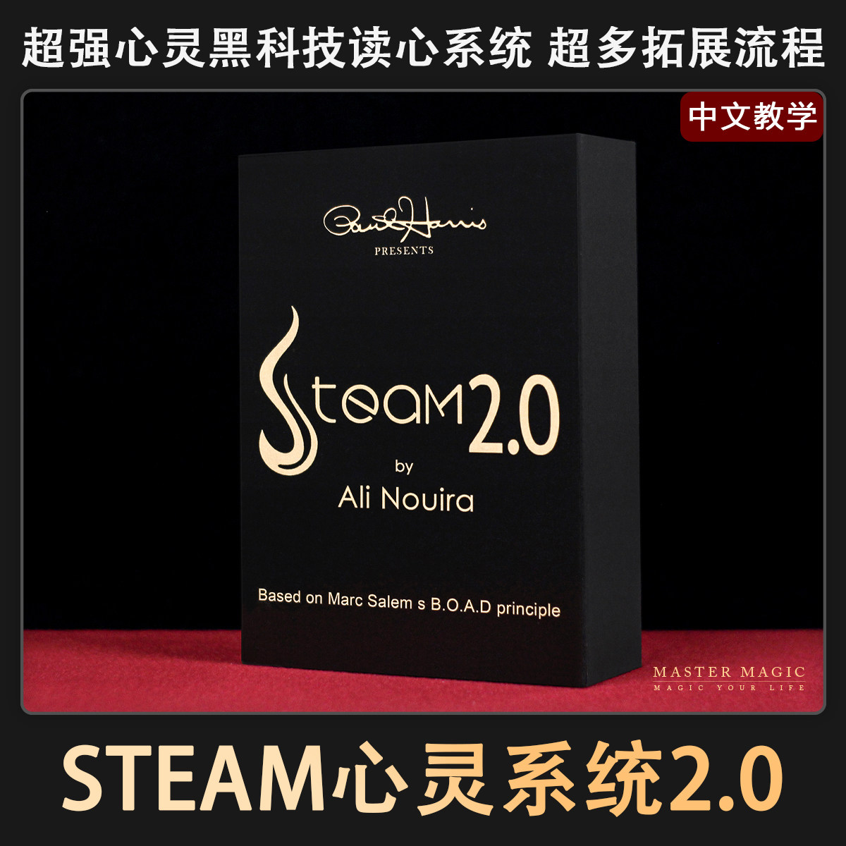 近景街头心灵魔术道具 STEAM心灵系统2.0 高级震撼成人初学者儿童,模玩/动漫/周边/娃圈三坑/桌游,魔术道具,淘宝优惠券,粉丝福利购,淘宝优惠卷