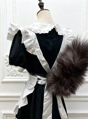 透明腰带狐尾Lolita服装