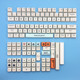 塑料个性 104 键帽热升华pbt材质XDA64 108键键盘适用 CIY68